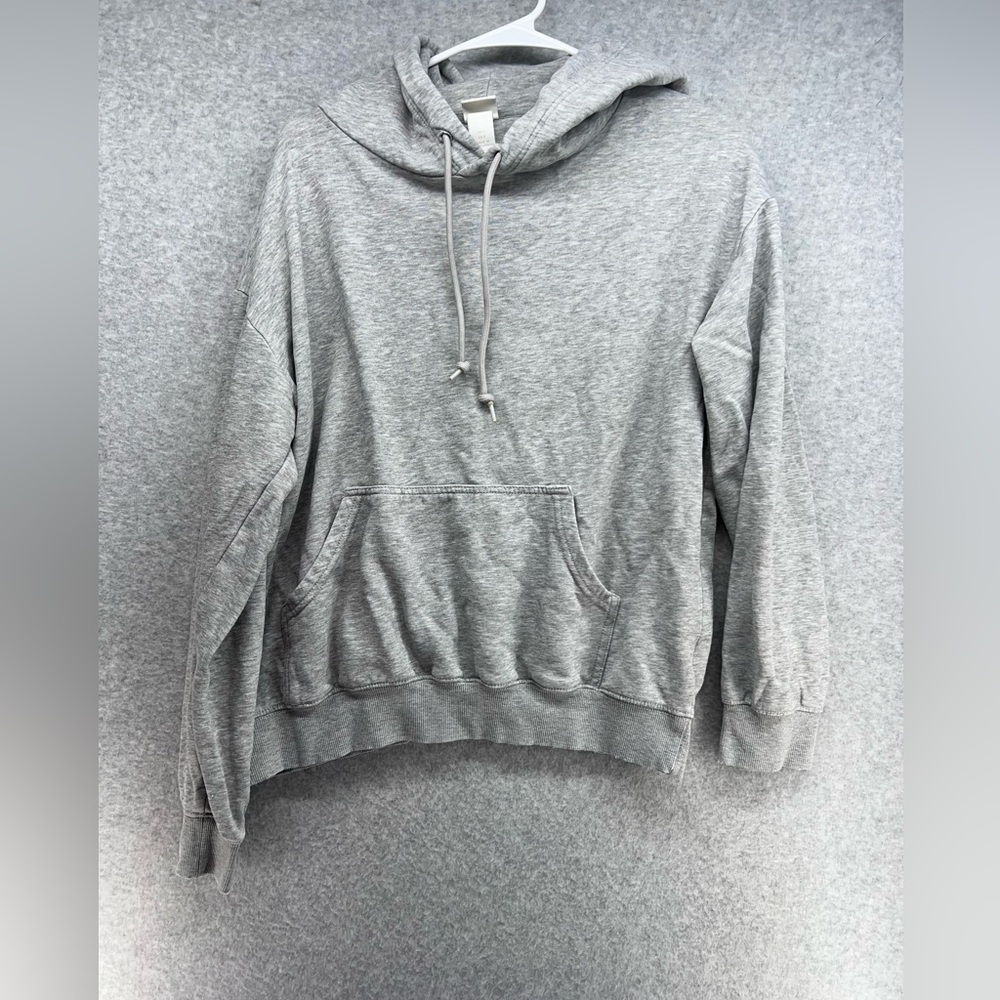 H&M Gray Hoodie Sweatshirt